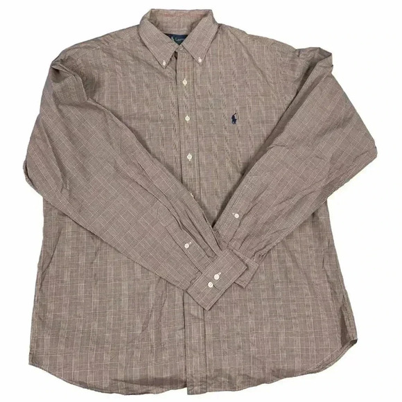 Men’s Ralph Lauren Classic Fit Dress Shirt Size XL 17 - Picture 2 of 7